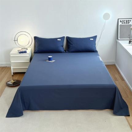 91家纺网 家纺一手货源 找家纺 （总）798家纺 2022新款纯色全棉水洗棉单品床单