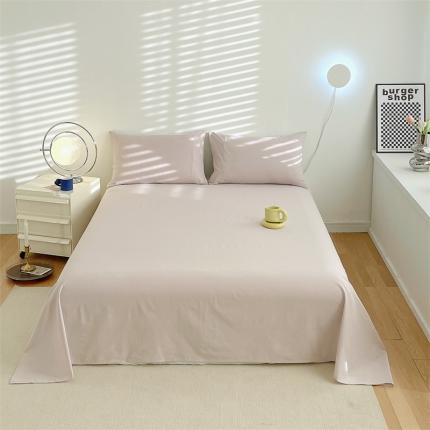 91家纺网 家纺一手货源 找家纺 （总）798家纺 2022新款纯色全棉水洗棉单品床单