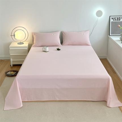 91家纺网 家纺一手货源 找家纺 （总）798家纺 2022新款纯色全棉水洗棉单品床单