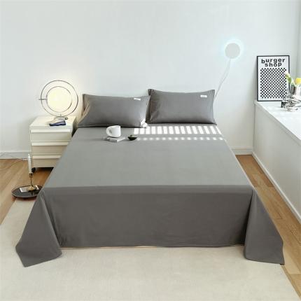 91家纺网 家纺一手货源 找家纺 （总）798家纺 2022新款纯色全棉水洗棉单品床单