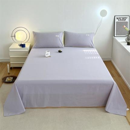 91家纺网 家纺一手货源 找家纺 （总）798家纺 2022新款纯色全棉水洗棉单品床单