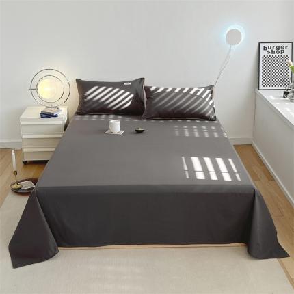 91家纺网 家纺一手货源 找家纺 （总）798家纺 2022新款纯色全棉水洗棉单品床单