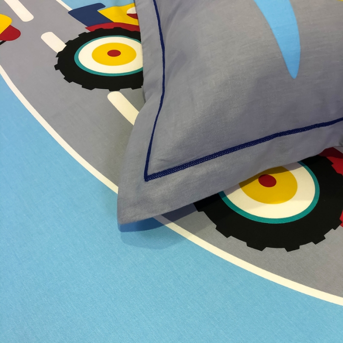 91家纺网 家纺一手货源 找家纺 金爱家 2023新款大版卡通磨毛四件套 奇妙世界