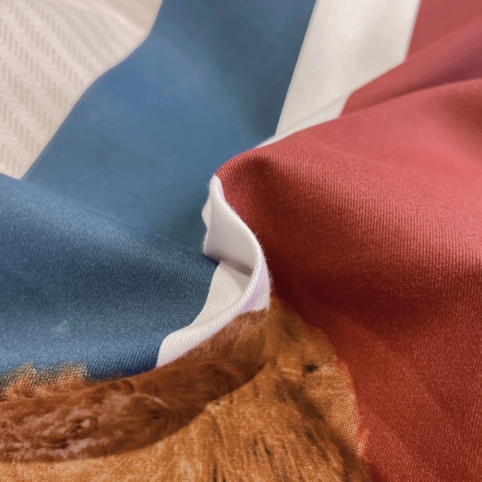 91家纺网 家纺一手货源 找家纺 金爱家 2023新款大版卡通磨毛四件套 甜心熊