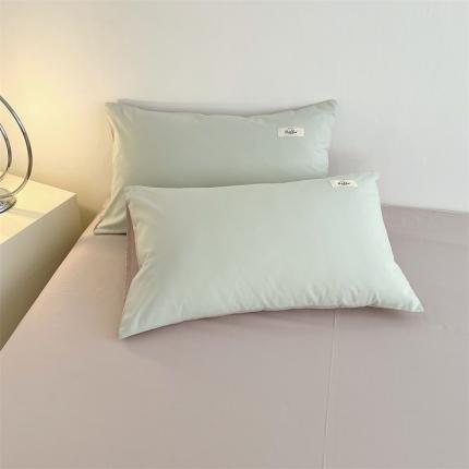 91家纺网 家纺一手货源 找家纺 （总）798家纺 2022新款纯色全棉水洗棉枕套一对