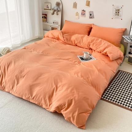 91家纺网 家纺一手货源 找家纺 （总）蓝淋家纺 2022新款纯色双拼四件套