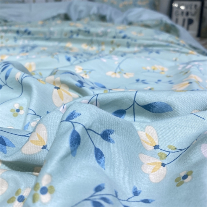 91家纺网 家纺一手货源 找家纺 棉生活 2022新款韩系花边碎花四件套 别样情怀