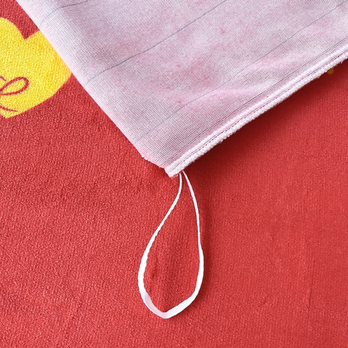 91家纺网 家纺一手货源 找家纺 2024新230克牛奶绒印花四件套 定做定制任意尺寸 爱意浓