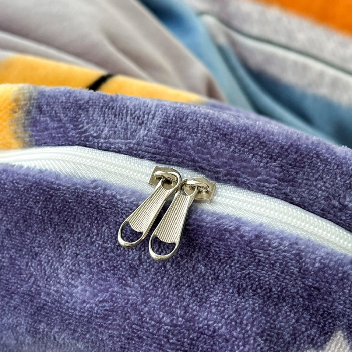 91家纺网 家纺一手货源 找家纺 2024新230克牛奶绒印花四件套定做定制任意尺寸 北欧印象