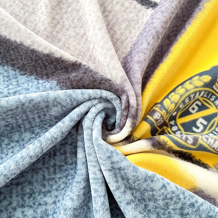 91家纺网 家纺一手货源 找家纺 2024新款230克牛奶绒印花四件套 定做定制任意尺寸 憧憬