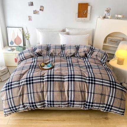 2024新款230克牛奶绒印花单品被套 可定制尺寸 克洛格林