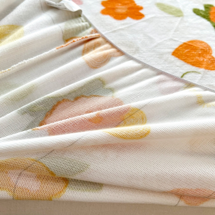 91家纺网 家纺一手货源 找家纺 2024新款230克牛奶绒印花单品床笠 可定做任意尺寸 春晓