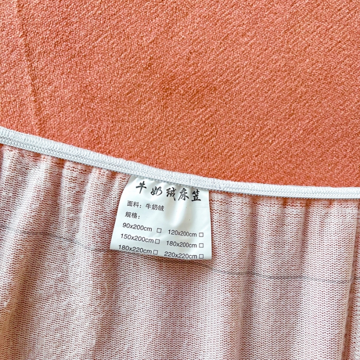91家纺网 家纺一手货源 找家纺 2024新款230克牛奶绒印花单品床笠 可定做任意尺寸 古驰