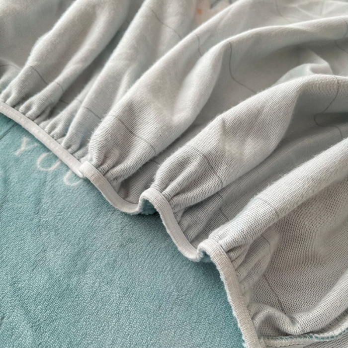 91家纺网 家纺一手货源 找家纺 2024新款230克牛奶绒印花单品床笠 可定做任意尺寸 静香