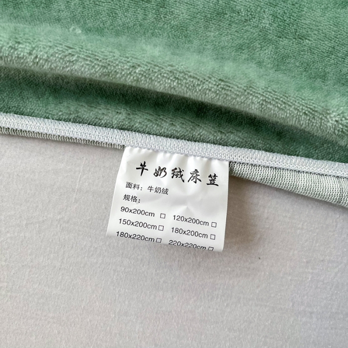 91家纺网 家纺一手货源 找家纺 2024新款230克牛奶绒印花单品床笠可定做任意尺寸落日余晖