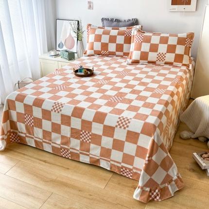 91家纺网 家纺一手货源 找家纺 （总）锦罗绣 2024新款230克牛奶绒印花单品床单