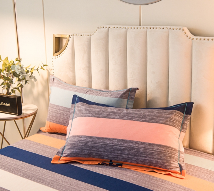 91家纺网 家纺一手货源 找家纺 青竹苑 2022新款全棉磨毛印花四件套 绅士品格