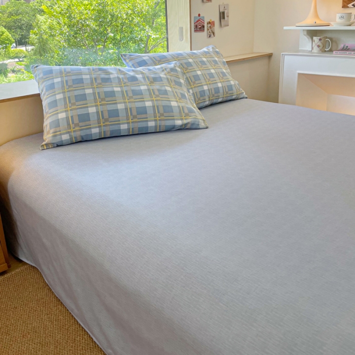 91家纺网 家纺一手货源 找家纺 芊寻家居   2024新款全棉13372印花四件套 莱卡