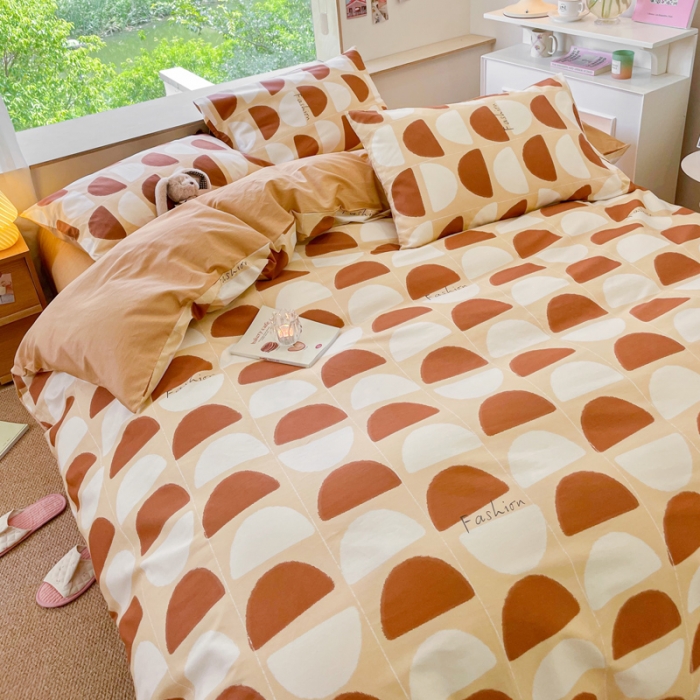 91家纺网 家纺一手货源 找家纺 芊寻家居   2024新款全棉13372印花四件套 罗伯特