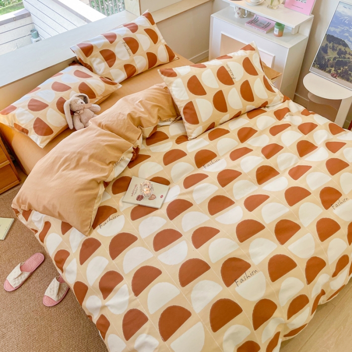 91家纺网 家纺一手货源 找家纺 芊寻家居   2024新款全棉13372印花四件套 罗伯特