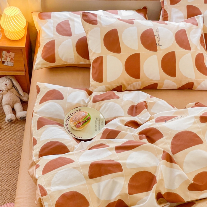 91家纺网 家纺一手货源 找家纺 芊寻家居   2024新款全棉13372印花四件套 罗伯特