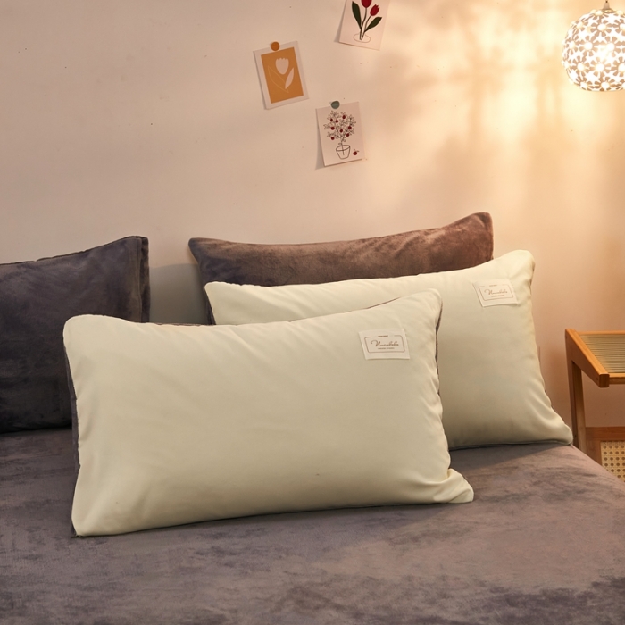 91家纺网 家纺一手货源 找家纺 （总）啊雅 2025新款水洗棉+牛奶绒三件套四件套