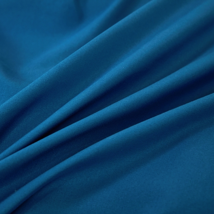 91家纺网 家纺一手货源 找家纺 啊雅 2025水洗棉+牛奶绒三件套四件套 克莱因蓝加牛奶绒