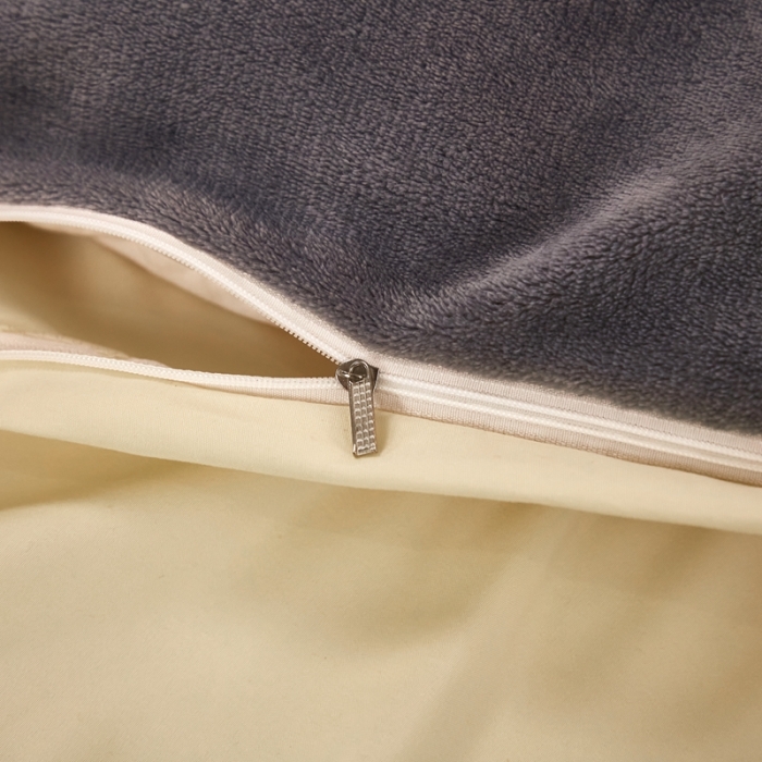 91家纺网 家纺一手货源 找家纺 啊雅 2025新款水洗棉+牛奶绒三件套四件套 暖黄加牛奶绒