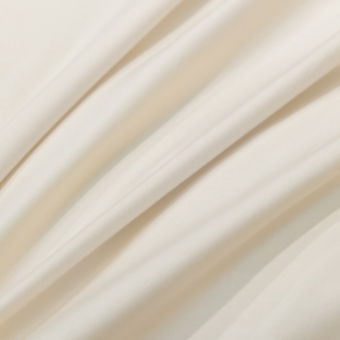 91家纺网 家纺一手货源 找家纺 高级感简约贡缎长绒棉纯色双拼床上四件套全棉被套奶昔白香槟金