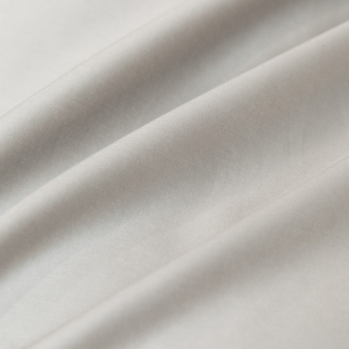 91家纺网 家纺一手货源 找家纺 高级感简约60s贡缎长绒棉纯色双拼床上四件套全棉被套烟墨灰