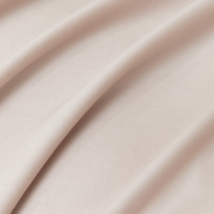 91家纺网 家纺一手货源 找家纺 高级感简约60s贡缎长绒棉纯色双拼床上四件套全棉被套茱萸粉