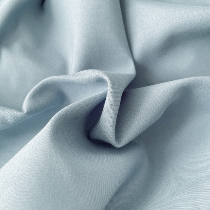 91家纺网 家纺一手货源 找家纺 蓝淋家纺 2022新款纯色双拼四件套 月光雾蓝