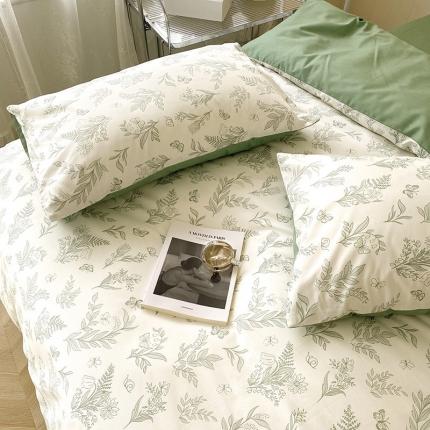 91家纺网 家纺一手货源 找家纺 （总）卡巴伦家纺 2023新款全棉花漾系列单品枕套