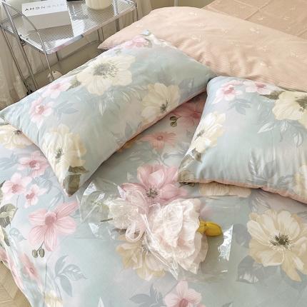 91家纺网 家纺一手货源 找家纺 卡巴伦家纺 2023新款全棉花漾系列单品枕套 四季予你