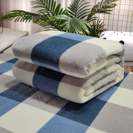 91家纺网 家纺一手货源 找家纺 2025总 赋雅 270克云貂绒毛毯双面绒床单法莱绒珊瑚绒毯