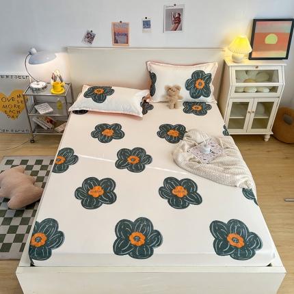 宏源家纺 2022新款亲肤棉芦荟棉单床笠 香榭丽