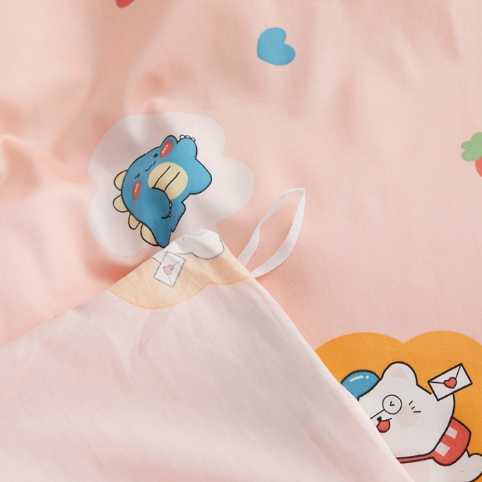 91家纺网 家纺一手货源 找家纺 ds生活馆 2025新款儿童60支贡缎长绒棉单被套（定制） 欢乐剧场