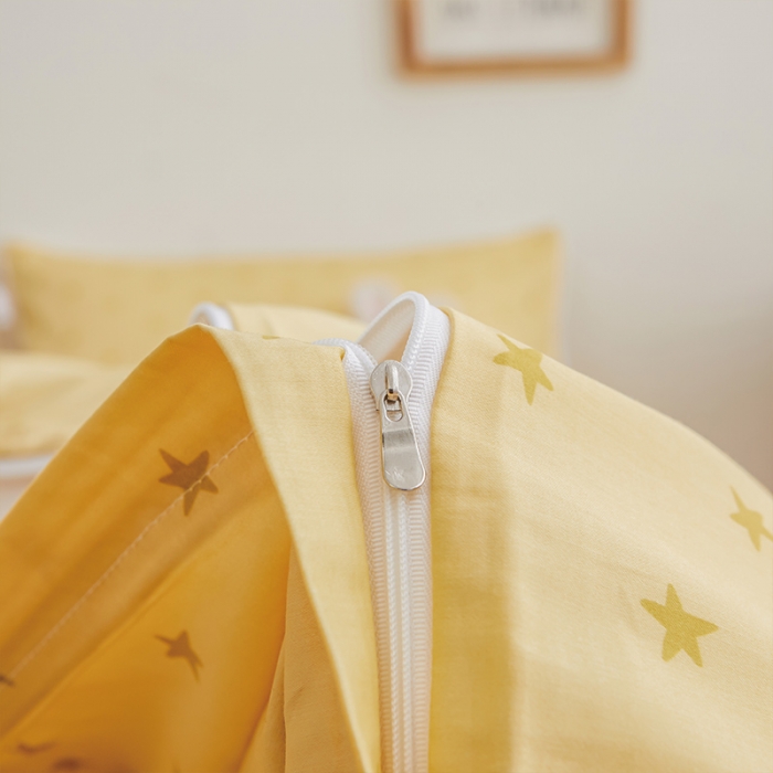 91家纺网 家纺一手货源 找家纺 ds生活馆 2025新款儿童60支贡缎长绒棉单被套（定制） 满天星