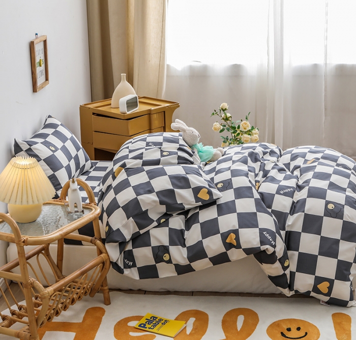 91家纺网 家纺一手货源 找家纺 ds生活馆 2025儿童60支贡缎长绒棉单被套（定制） 伊格