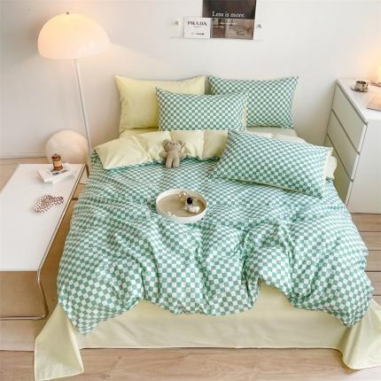 91家纺网 家纺一手货源 找家纺 （总）798家纺 2022新款全棉水洗棉被套