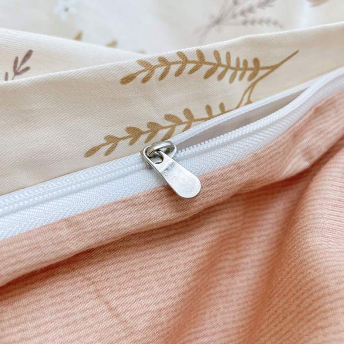 91家纺网 家纺一手货源 找家纺 洺兰家居 2025新款13372全棉四件套 挪威森林