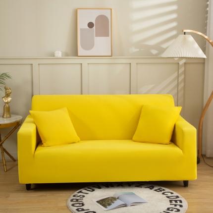 兴妮雅家纺 2022新款凉感丝沙发套 凉感丝黄色