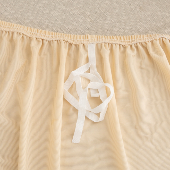 91家纺网 家纺一手货源 找家纺 兴妮雅家纺 2022新款凉感丝沙发套 凉感丝米色