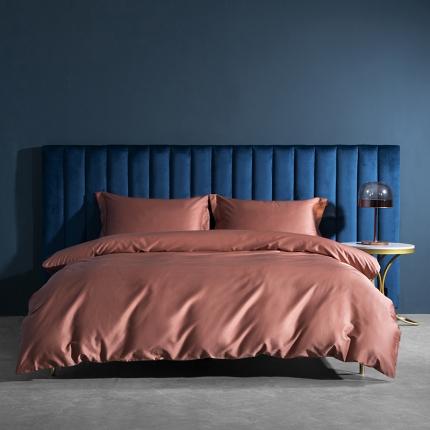 小米笠 2022新款100支A类长绒棉系列四件套 太妃橙