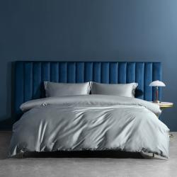 91家纺网 家纺一手货源 找家纺 （总）小米笠 2022新款100支A类长绒棉单被套全棉纯棉,桉叶绿,海岳蓝,极地蓝,流光金,慕莎粉,珊瑚紫,时空银,太妃橙,毛毡礼袋