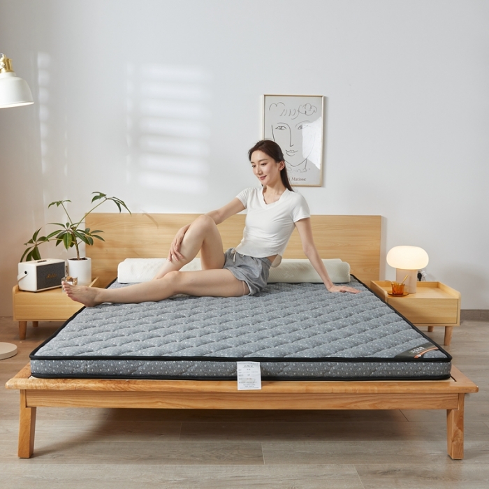 91家纺网 家纺一手货源 找家纺 时奥 2022新款椰棕护颈床垫系列(包邮) SN经典灰（乳胶+椰棕）