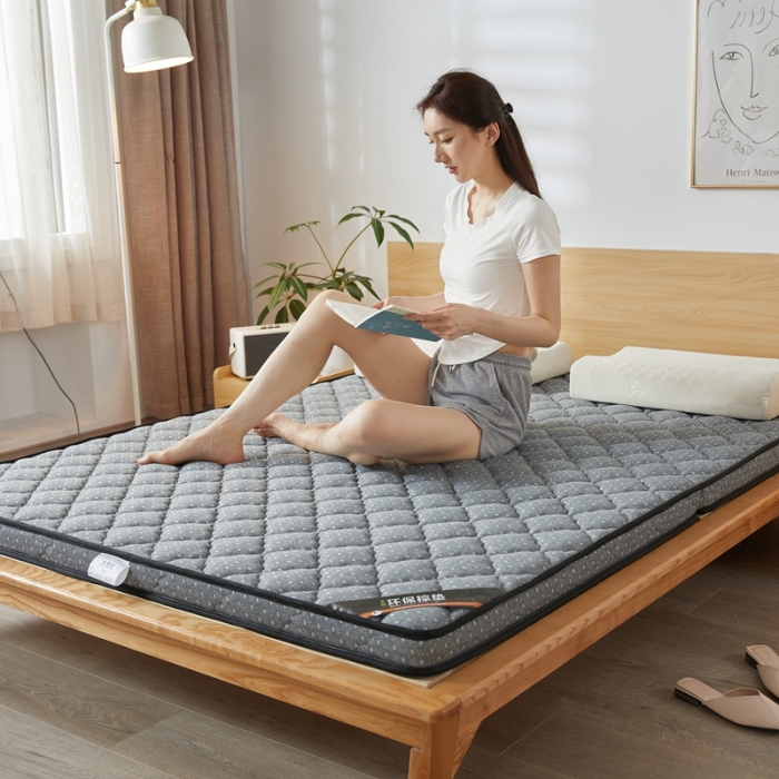 91家纺网 家纺一手货源 找家纺 时奥 2022新款椰棕护颈床垫系列(包邮) SN经典灰（乳胶+椰棕）