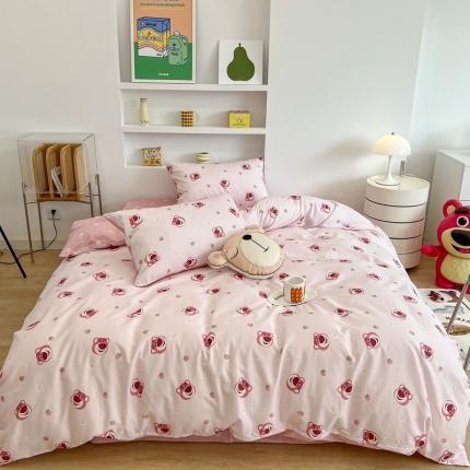 91家纺网 家纺一手货源 找家纺 （总）昔可家纺2022新款迪士尼全棉四件套