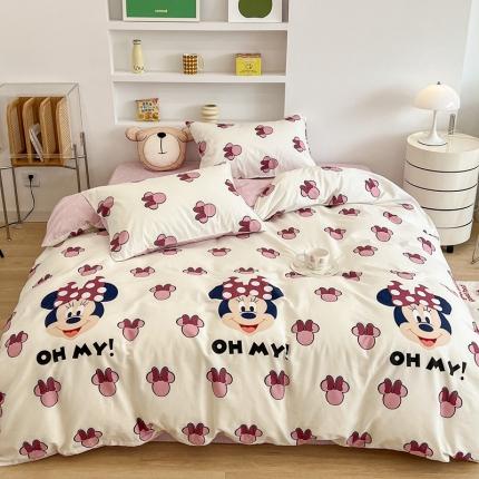 91家纺网 家纺一手货源 找家纺 （总）昔可家纺2022新款迪士尼全棉四件套