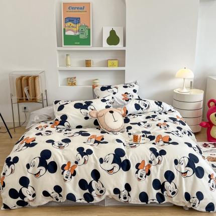 91家纺网 家纺一手货源 找家纺 （总）昔可家纺2022新款迪士尼全棉四件套